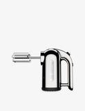 Dualit hand mixer with flat beaters, whisk, and dough hooks, UK version