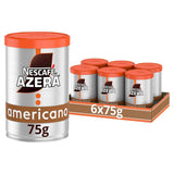 Nescafé Azera Americano instant coffee 6x75g (British brand)