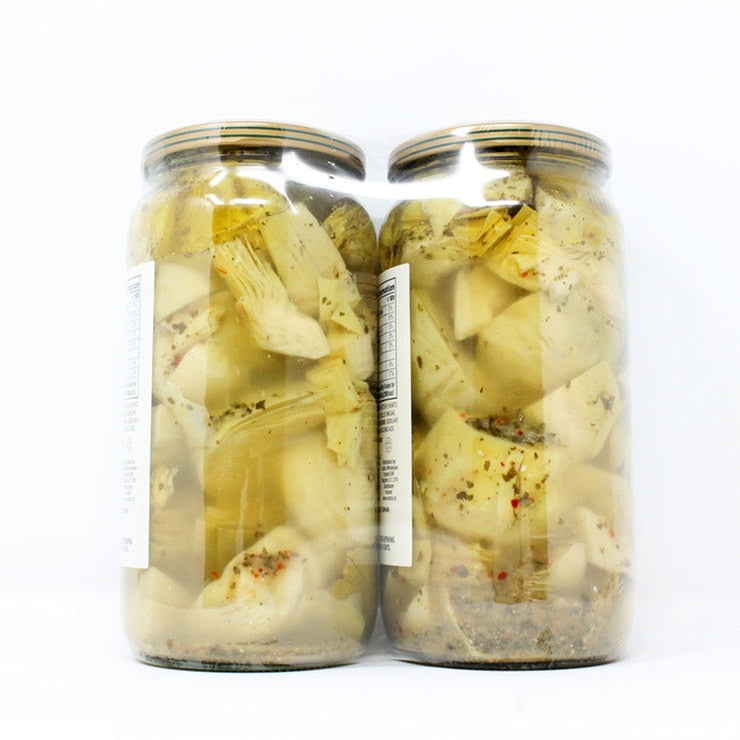 Kirkland Signature Artichoke Hearts Marinated Oil Vinegar 2 x 940g, UK version