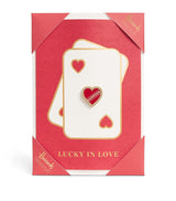 Harrods Harrods Heart Card and Pin Greeting Card- Buy online at McGrocer