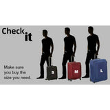 it Luggage 28L black backpack with wheels, imported from the UK