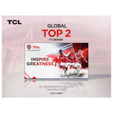 TCL 85C7K 85-inch 4K QD Mini-LED TV, imported from the UK
