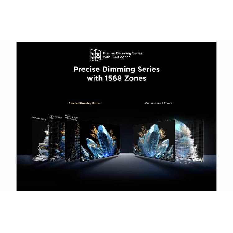 TCL 85C7K 85-inch 4K QD Mini-LED TV, imported from the UK