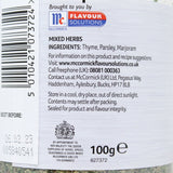 Schwartz mixed herbs Mediterranean blend 100g (British brand)