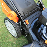 YardForce self-propelled petrol lawn mower 51cm, UK version