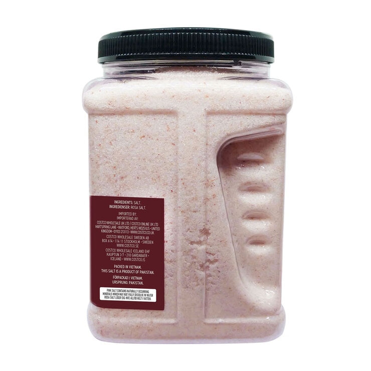 Kirkland Signature Ground Himalayan Pink Salt 2.27kg, UK version