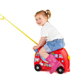 Trunki Peppa Pig Party Bus ride on case 1.7kg - British product