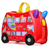 Trunki Peppa Pig Party Bus ride on case 1.7kg - British product