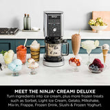 Ninja CREAMi Deluxe ice cream maker, UK version