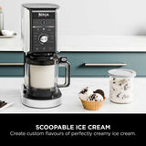Ninja CREAMi Deluxe ice cream maker, UK version