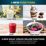 Ninja CREAMi Deluxe ice cream maker, UK version