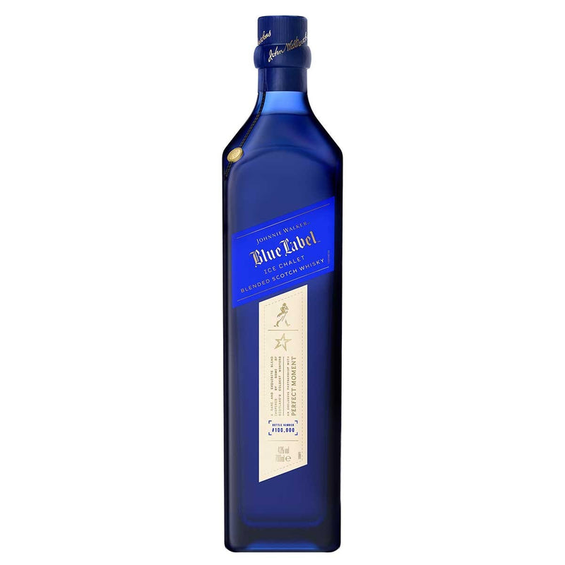 Johnnie Walker Blue Label Ice Chalet Scotch whisky 70cl (British brand)