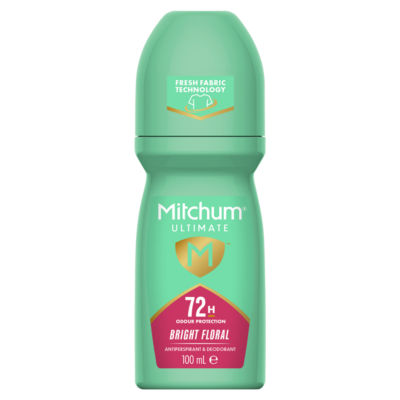 Mitchum Bright Floral antiperspirant deodorant 100ml - British product