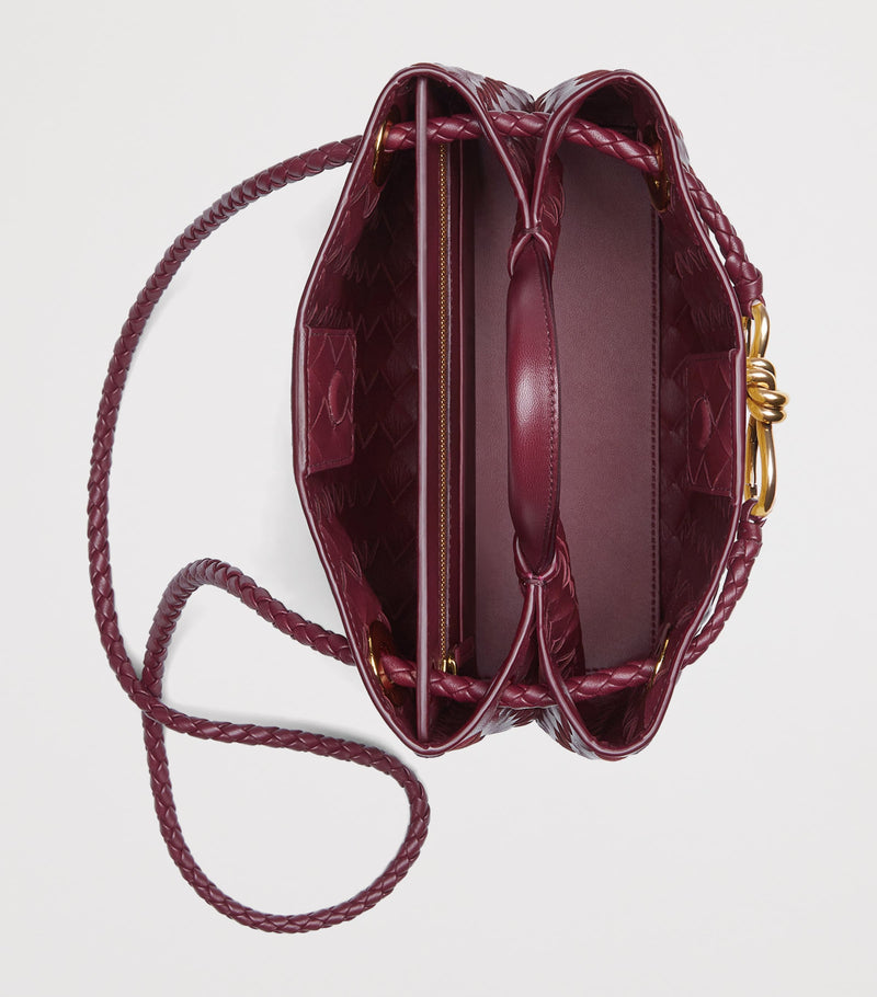 Bottega Veneta Andiamo small leather top-handle bag, UK version