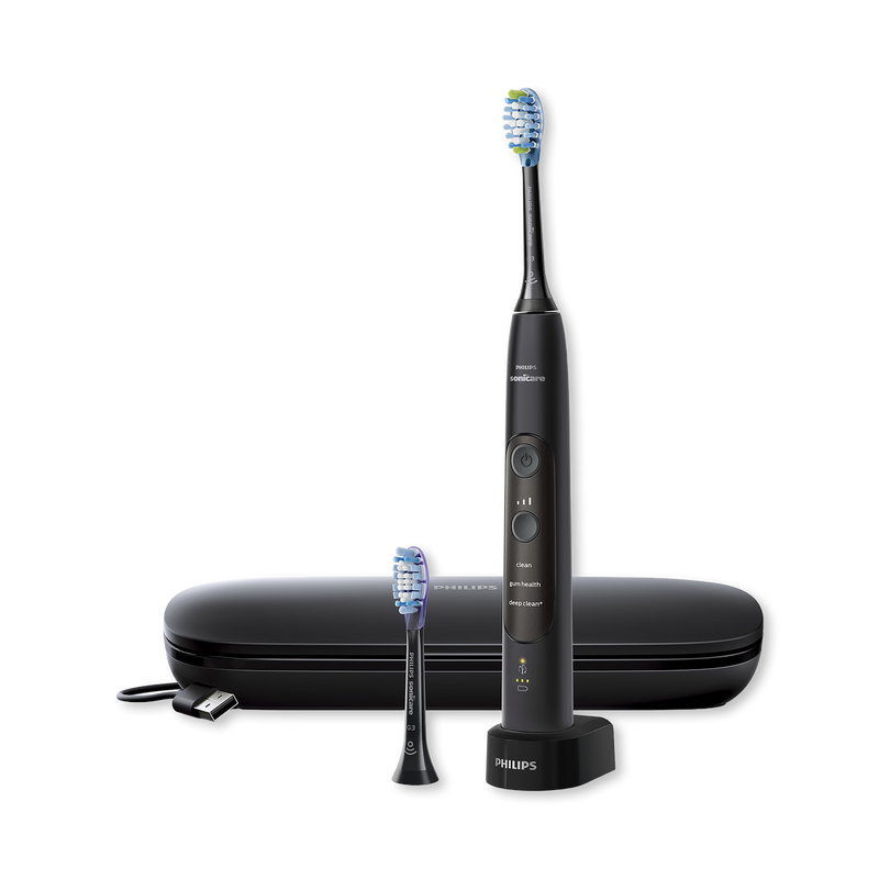 Philips Sonicare ExpertClean 7300 electric toothbrush black, UK version