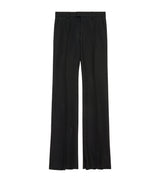 Harrods Balenciaga Wool Flared Trousers- Buy online at McGrocer