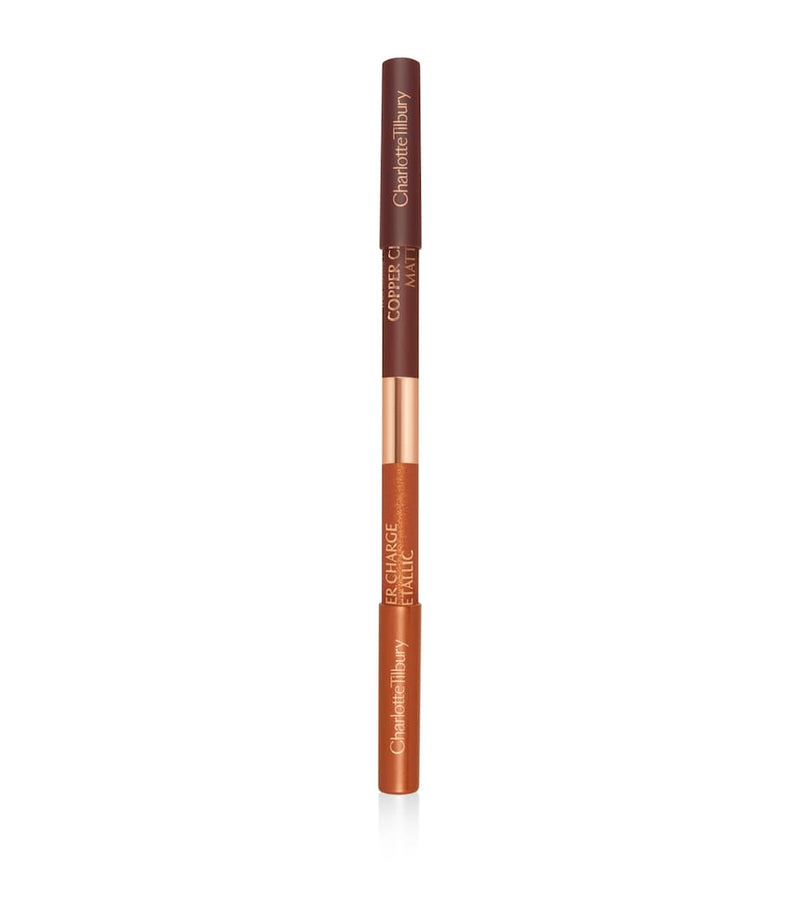 Charlotte Tilbury eyeliner duo for blue eyes - British product