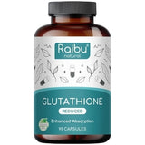 Superdrug RAIBU Reduced Glutathione Antioxidant Supplement 900 mg 90 Capsules- Buy online at McGrocer