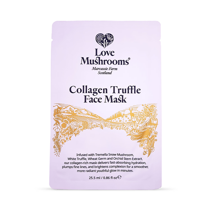 Love Mushrooms Collagen Truffle Face Mask - British product