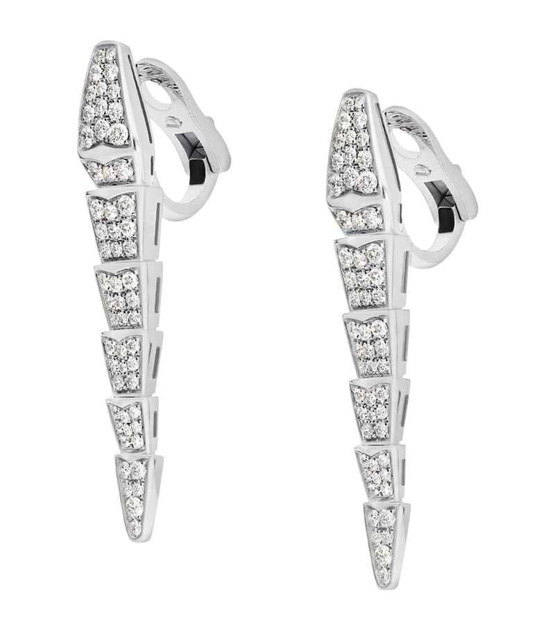 Bvlgari Serpenti Viper drop earrings, UK version