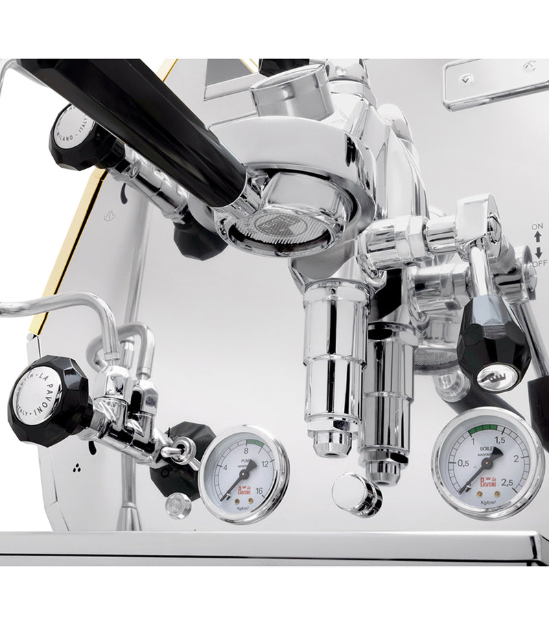 La Pavoni Diamantina espresso machine, UK version