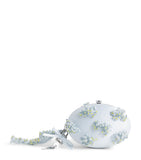 Self-Portrait satin embellished clutch bag - British product