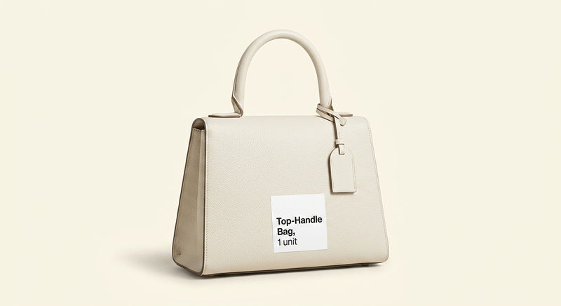 Cartier small top-handle calfskin handbag, British product