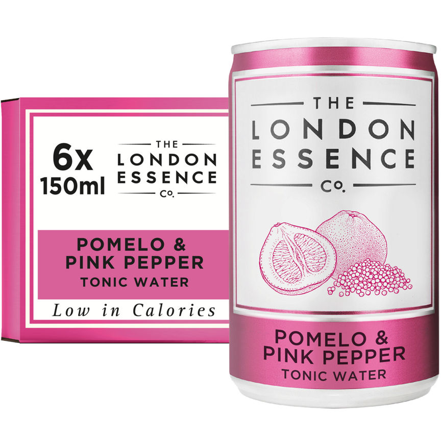 London Essence Co. Pomelo & Pink Pepper Tonic Water Adult Soft Drinks & Mixers ASDA   