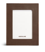 Harrods Assouline Leather Heritage Frame Photo Frame 5 x 7- Buy online at McGrocer
