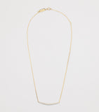 Harrods yellow gold diamond graduating pendant necklace 0.50ct, UK version