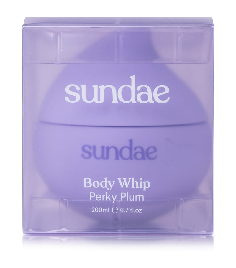 Sundae Body plum whipped body moisturiser 220ml (British brand)