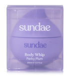 Sundae Body plum whipped body moisturiser 220ml (British brand)