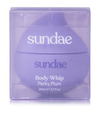 Sundae Body plum whipped body moisturiser 220ml (British brand)
