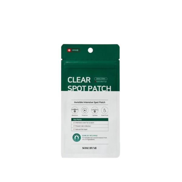 Some By Mi spot patches 18 pieces clear waterproof treatment (British brand)