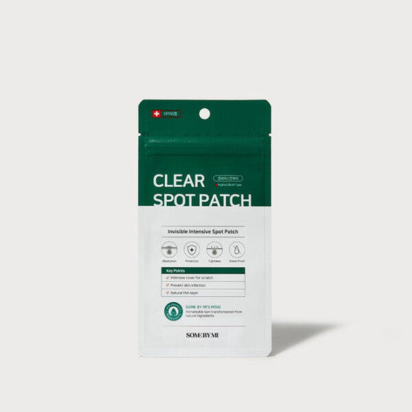 Some By Mi spot patches 18 pieces clear waterproof treatment (British brand)