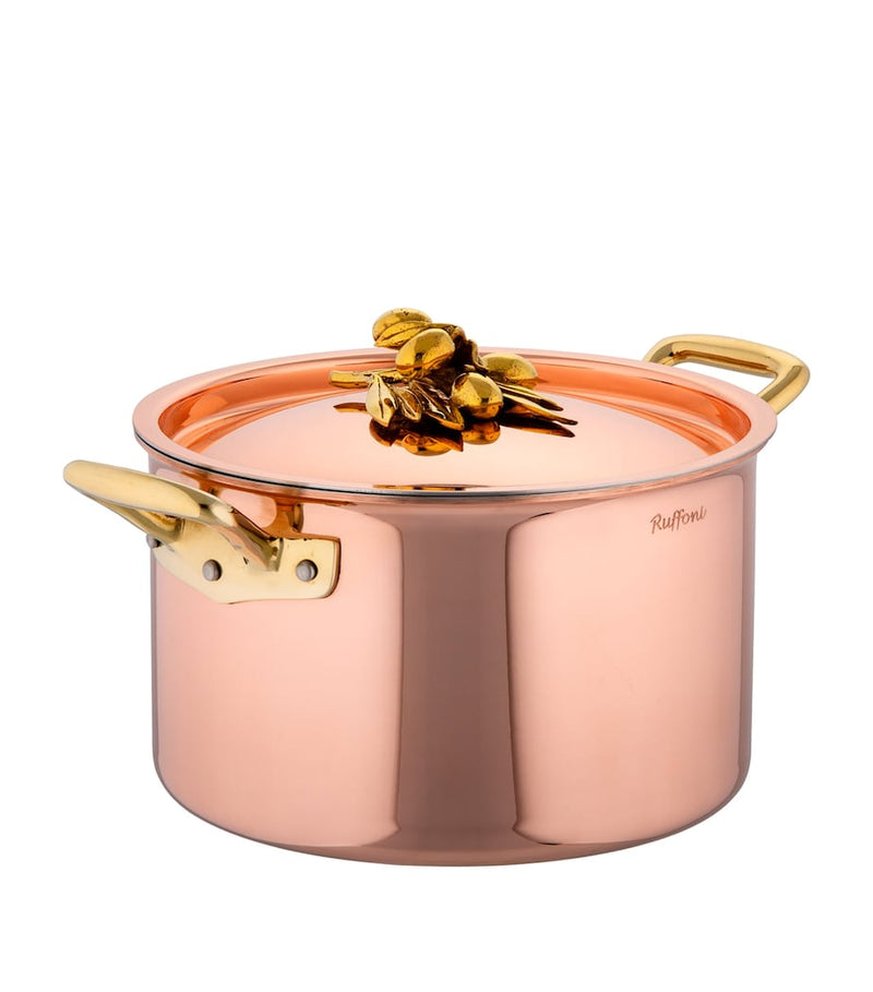 Ruffoni Olivia Cupra copper soup pot 20cm - British product