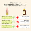 Delhicious Rich Roots hair oil 50ml, UK version