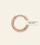 Cartier LOVE hoop earring rose gold 12mm, imported from the UK