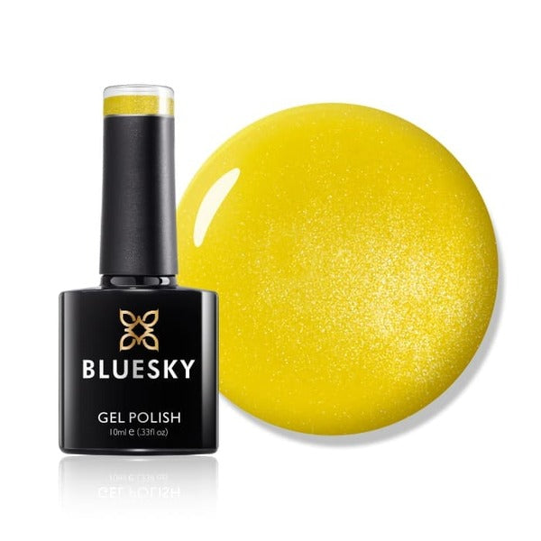 Bluesky Gel Polish Bottle Bicycle Yellow - British product