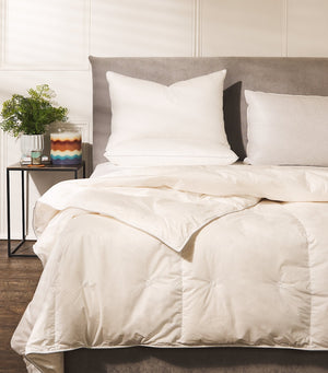 Single Thermal Balance Mattress Protector with Goose Down Filling, 190cm x 90cm