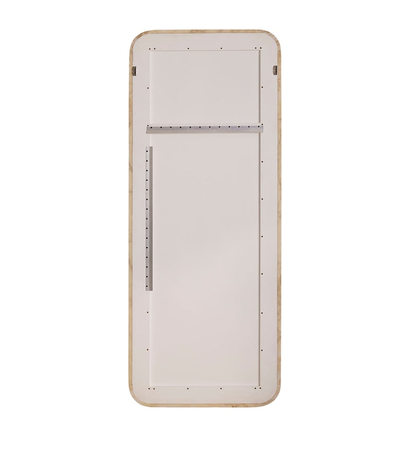 Soho Home Charli marble floor mirror - British product