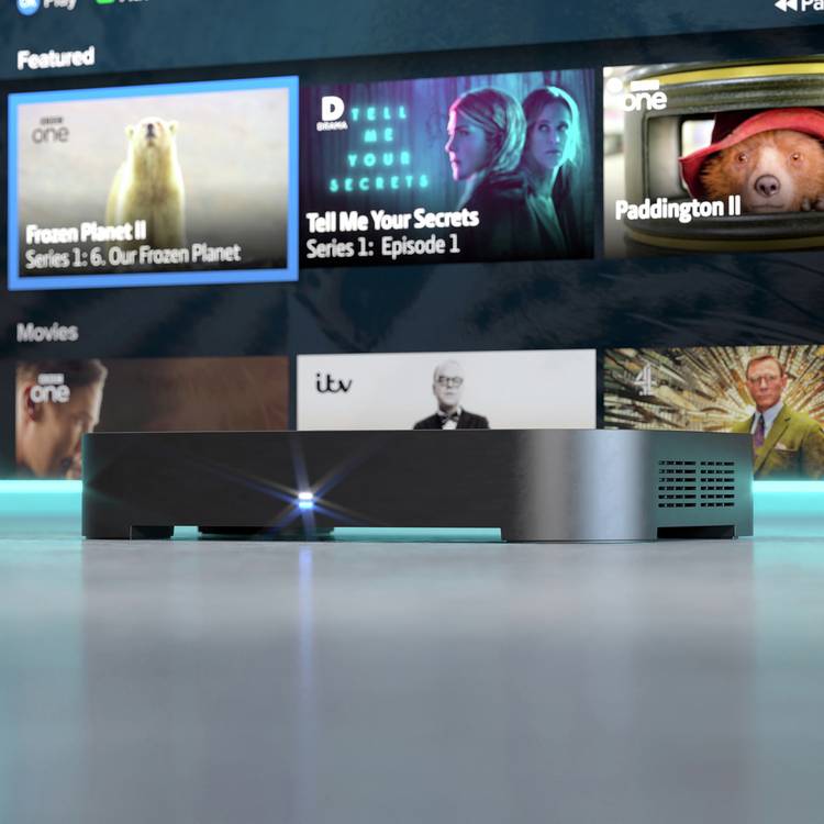 Manhattan T4-R Freeview Play 4K TV recorder 2TB, imported from the UK