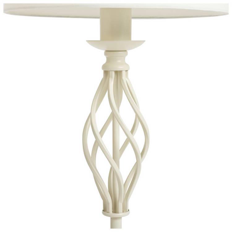 Argos Home Twist floor lamp cream, imported from the UK