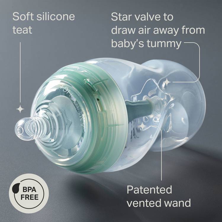 Tommee Tippee Advanced Anti-Colic baby bottle 260ml, UK version