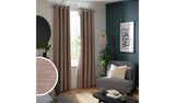 Argos Habitat Chenille Eyelet Curtains Oatmeal 117x137cm- Buy online at McGrocer