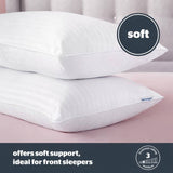Silentnight Hotel Collection soft pillow 2 pack, imported from the UK