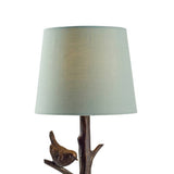 Argos Home bird lamp brown - British product