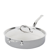 Harrods Hestan NanoBond Sauté Pan Stainless Steel Cookware 30cm- Buy online at McGrocer