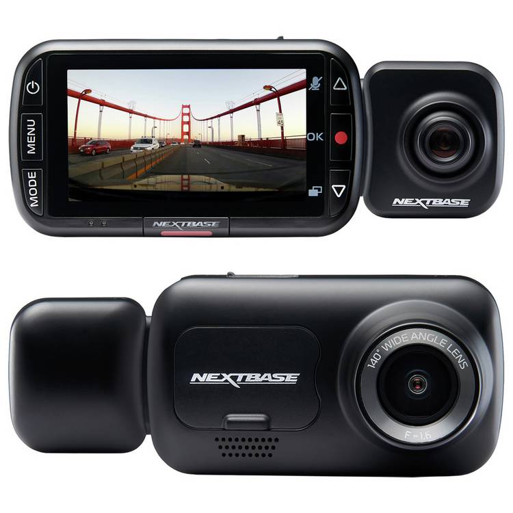 Nextbase front and rear dash cam bundle - British product