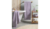 Habitat cotton supersoft hand towel lilac 90x50cm 2 pack, imported from the UK
